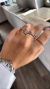 Bague de Griffes en Diamant