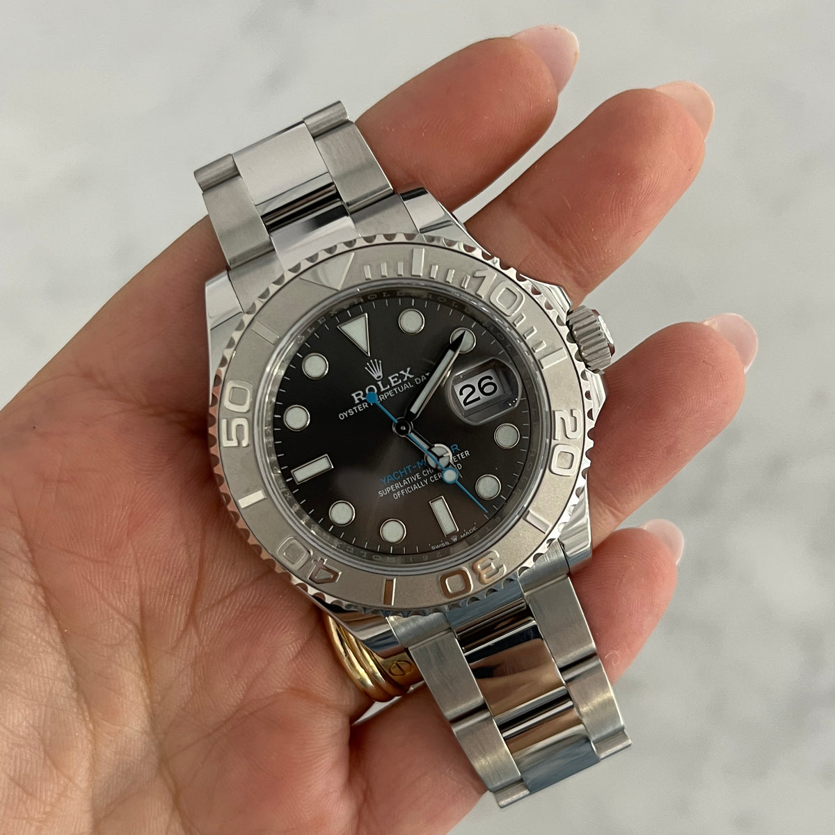 Rolex Yacht-Master with Platnium Bezel 126622
