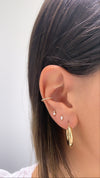 Mini clous d'oreilles diamantés